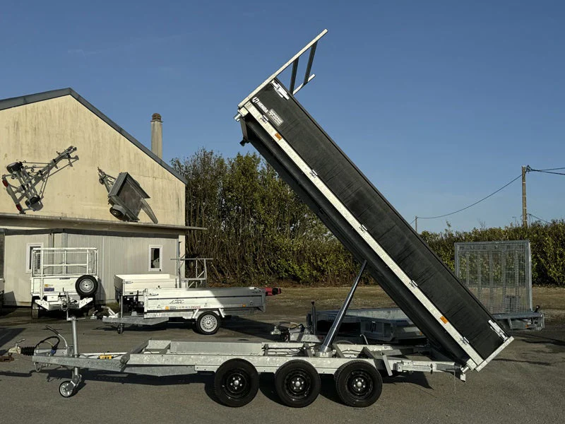 Volquete de tres ejes HENRA KP354020TR – 4,01 x 2,02 m – PTA 3 500 kg - Imagen 2