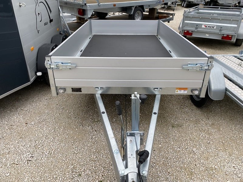 Remolque de plataforma SARIS PL 256 150 1500 – 1 eje con freno - Imagen 3