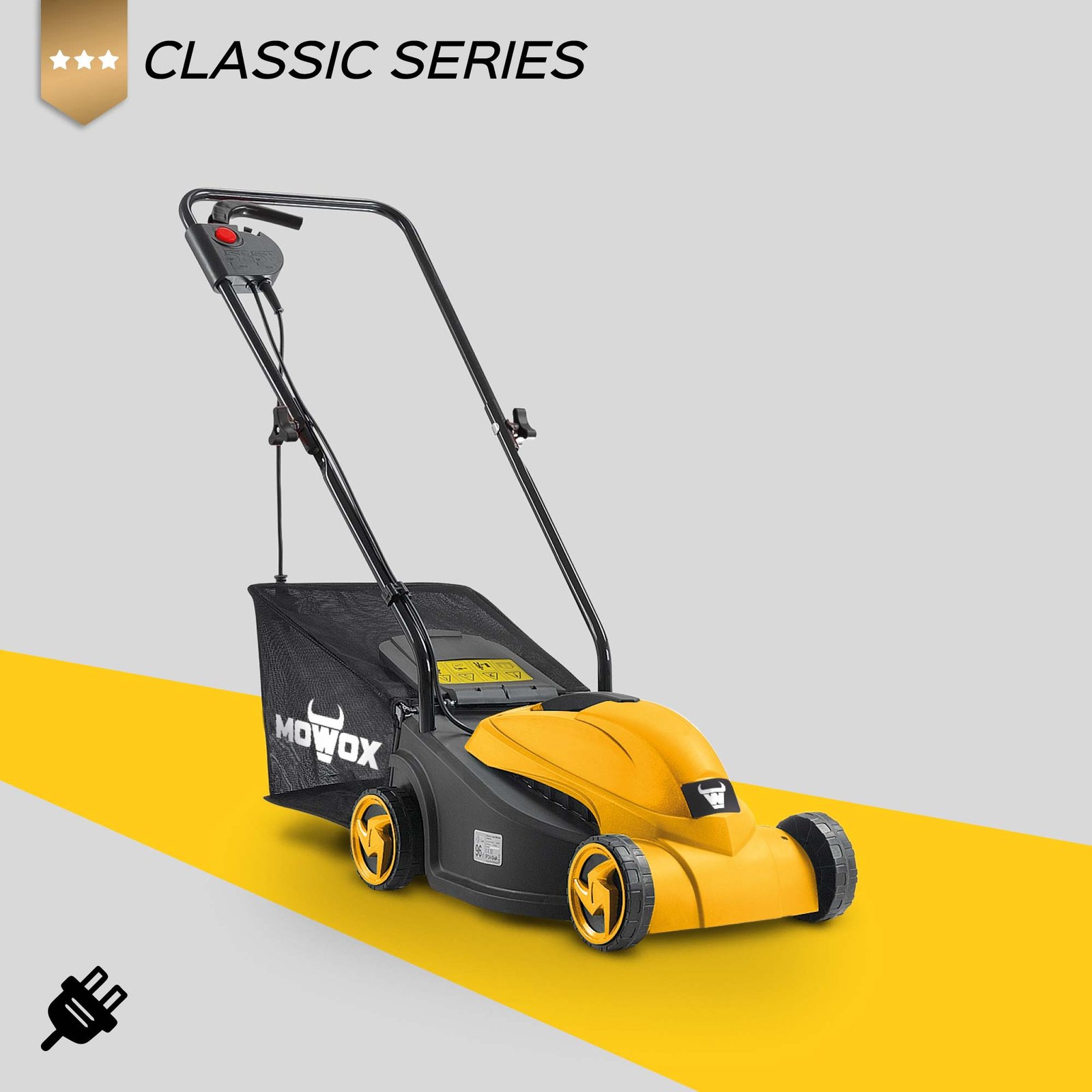 Cortacésped eléctrico MOWOX EM 3211 P-Serie Clásica - Imagen 3