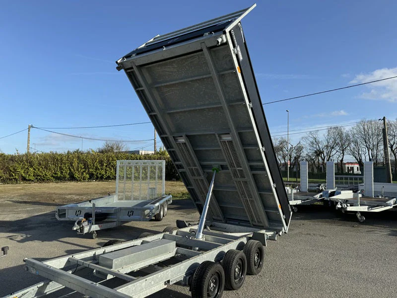 Volquete de tres ejes HENRA KP354020TR – 4,01 x 2,02 m – PTA 3 500 kg - Imagen 4