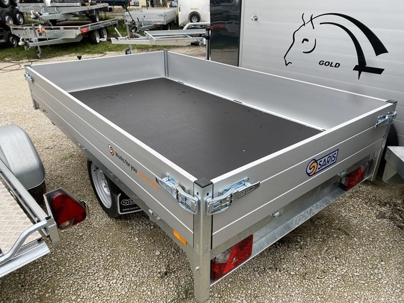 Remolque de plataforma SARIS PL 256 150 1500 – 1 eje con freno - Imagen 5