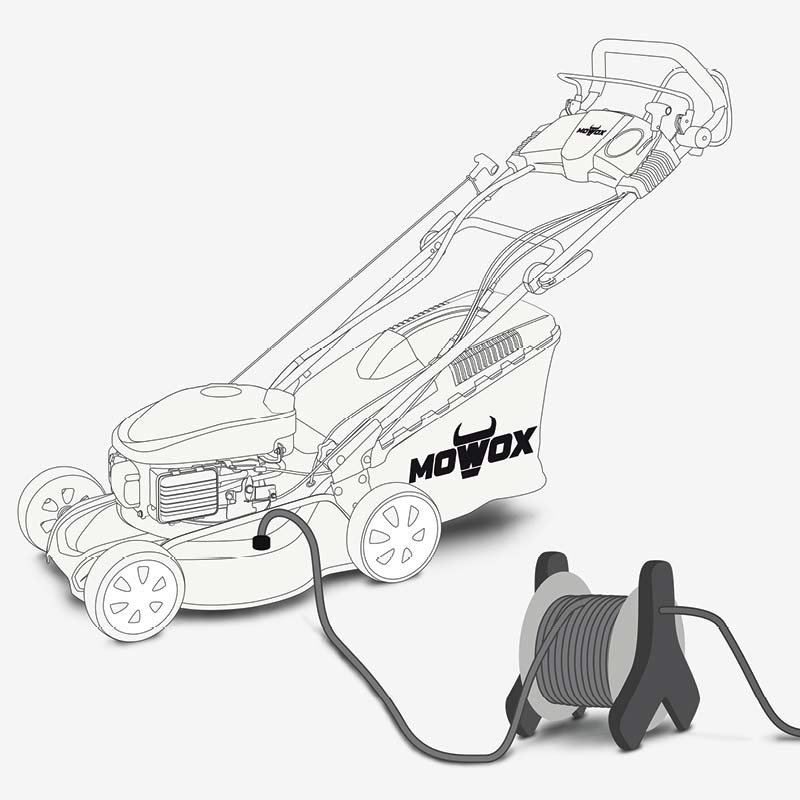 Cortacésped a gasolina MOWOX ® PM 5690 SZT-Radio de giro cero - Imagen 6